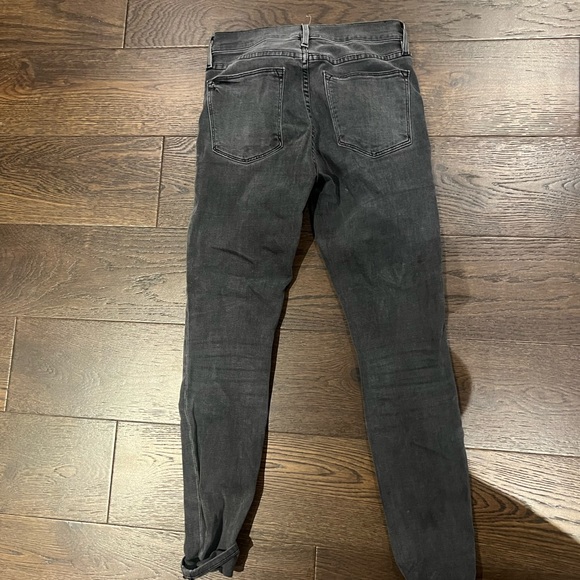 Frame. Le High Skinny. Size 25. Grey. - Picture 2 of 3